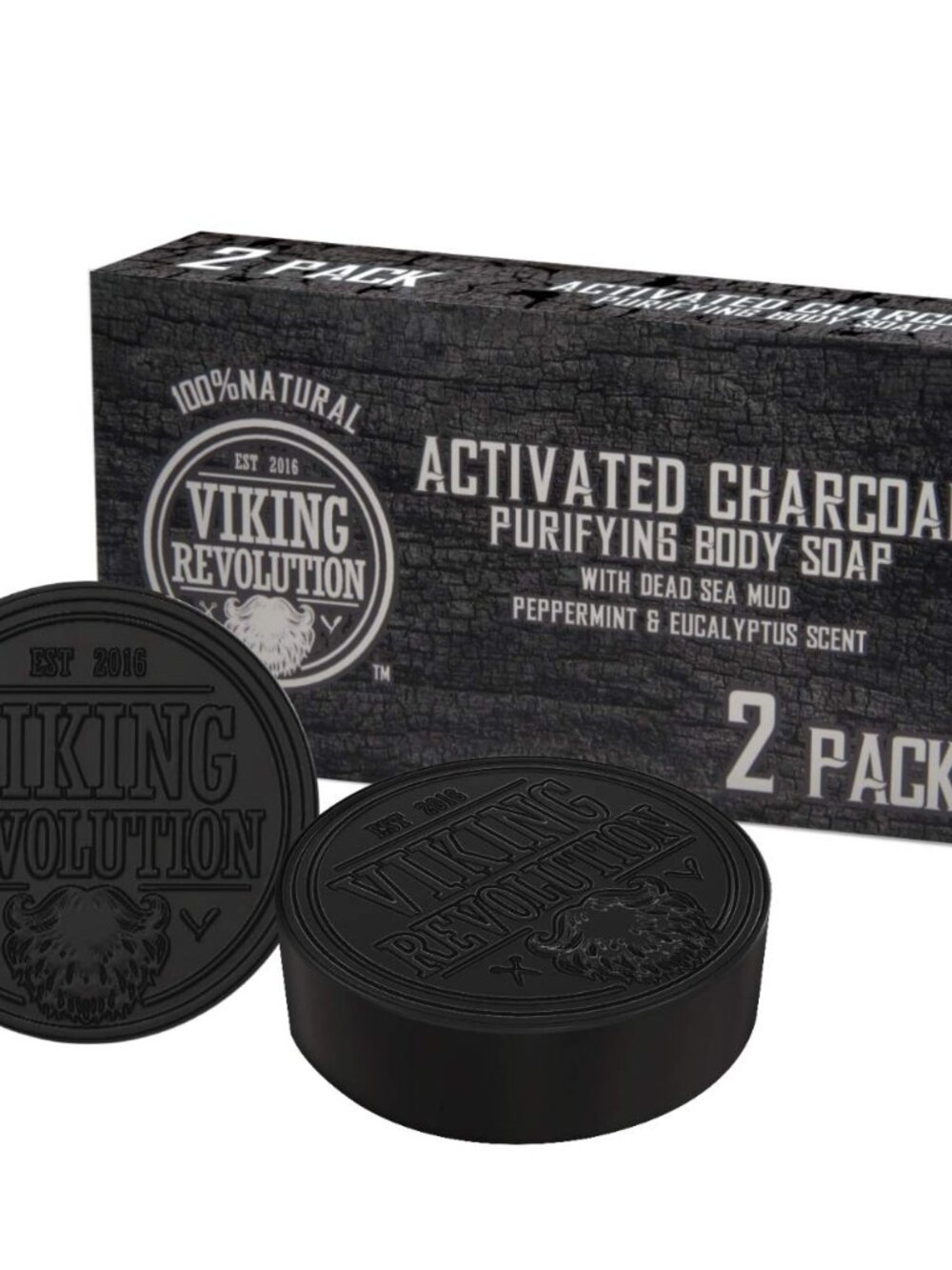 Viking Revolution Activated Purifying Body Body Soap 20g